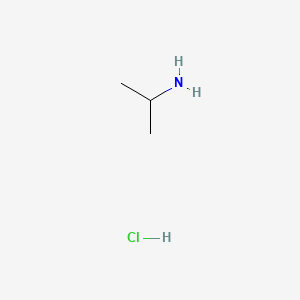 Propan-2-amine hydrochloride chemical structure (CAS 15572-56-2)