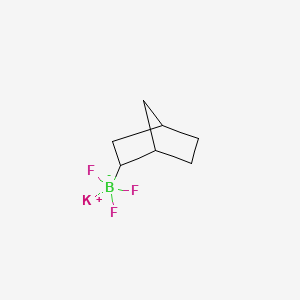 Potassium bicyclo[2.2.1]heptan-2-yltrifluoroborate chemical structure (CAS 1557201-12-3)