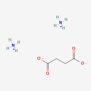 Ammonium succinate(1:x) chemical structure (CAS 15574-09-1)