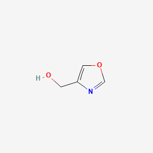 4-(Hydroxymethyl)oxazole chemical structure (CAS 155742-48-6)