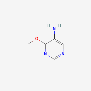4-Methoxypyrimidin-5-amine chemical structure (CAS 15579-82-5)