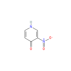 3-Nitro-1H-pyridin-4-one chemical structure (CAS 15590-90-6)