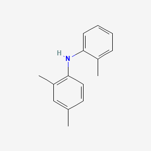 2,4-Dimethyl-N-(o-tolyl)aniline chemical structure (CAS 155960-55-7)