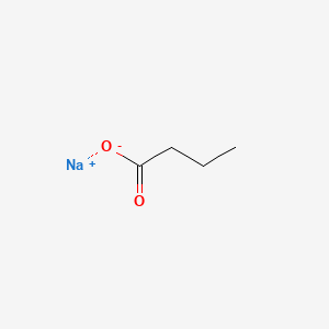 Sodium Butyrate chemical structure (CAS 156-54-7)