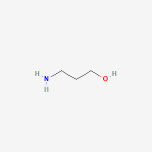 3-Aminopropan-1-ol chemical structure (CAS 156-87-6)