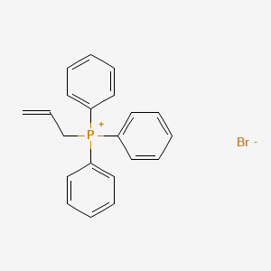 Allyltriphenylphosphonium bromide chemical structure (CAS 1560-54-9)