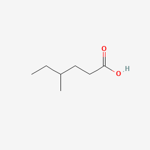 4-Methylhexanoicacid chemical structure (CAS 1561-11-1)