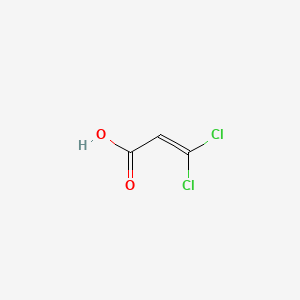 3,3-Dichloroacrylic acid chemical structure (CAS 1561-20-2)