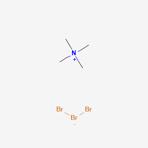 Mono(tetramethylammonium) tribromide chemical structure (CAS 15625-56-6)