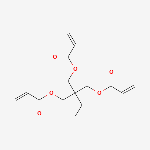 Trimethylolpropane triacrylate chemical structure (CAS 15625-89-5)