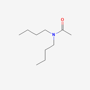 N,N-Dibutylacetamide chemical structure (CAS 1563-90-2)