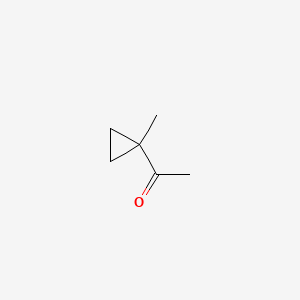 1-(1-Methylcyclopropyl)ethanone chemical structure (CAS 1567-75-5)
