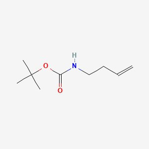 1-(Boc-amino)-3-butene chemical structure (CAS 156731-40-7)