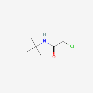 N-(tert-Butyl)-2-chloroacetamide chemical structure (CAS 15678-99-6)