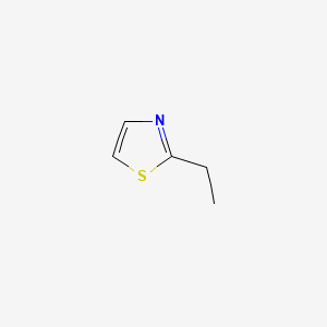 2-Ethylthiazole chemical structure (CAS 15679-09-1)