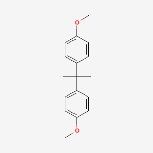 4,4'-(Propane-2,2-diyl)bis(methoxybenzene) chemical structure (CAS 1568-83-8)