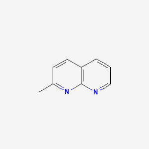 2-Methyl[1,8]-Naphthyridine chemical structure (CAS 1569-16-0)