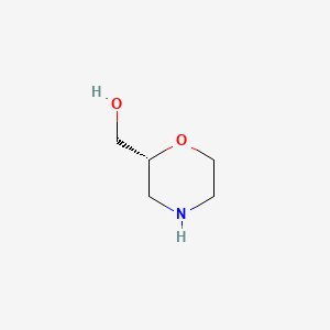 (R)-Morpholin-2-ylmethanol chemical structure (CAS 156925-22-3)