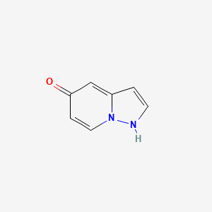 Pyrazolo[1,5-a]pyridin-5-ol chemical structure (CAS 156969-42-5)