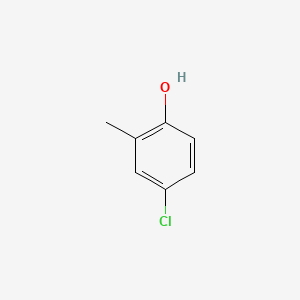 4-Chloro-2-methylphenol chemical structure (CAS 1570-64-5)
