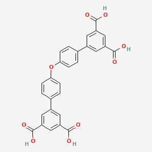 4',4'''-Oxybis(([1,1'-biphenyl]-3,5-dicarboxylic acid)) chemical structure (CAS 1570096-83-1)