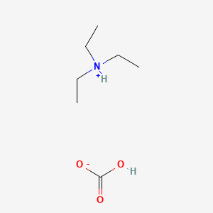 Triethylammonium bicarbonate chemical structure (CAS 15715-58-9)
