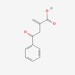 2-Methylene-4-oxo-4-phenylbutanoic acid chemical structure (CAS 15732-75-9)