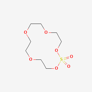 1,3,6,9,12-Pentaoxa-2-thiacyclotetradecane 2,2-dioxide chemical structure (CAS 1574267-61-0)