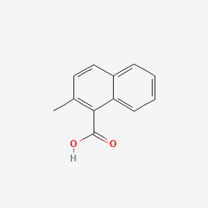 2-Methyl-1-naphthoic acid chemical structure (CAS 1575-96-8)