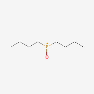 Dibutylphosphine oxide chemical structure (CAS 15754-54-8)