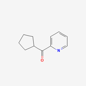 Cyclopentyl 2-pyridyl ketone chemical structure (CAS 157592-43-3)