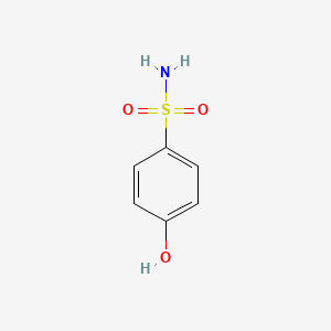4-Hydroxybenzenesulfonamide chemical structure (CAS 1576-43-8)