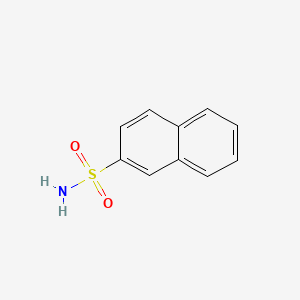 Naphthalene-2-sulfonamide chemical structure (CAS 1576-47-2)