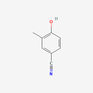 4-Hydroxy-3-methylbenzonitrile chemical structure (CAS 15777-70-5)