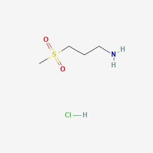 3-Methylsulfonylpropylamine Hydrochloride chemical structure (CAS 157825-88-2)