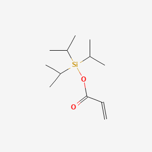 Triisopropylsilyl acrylate chemical structure (CAS 157859-20-6)