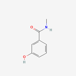 3-Hydroxy-N-methylbenzamide chemical structure (CAS 15788-97-3)