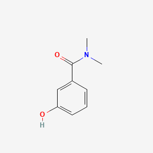 3-Hydroxy-N,N-dimethylbenzamide chemical structure (CAS 15789-03-4)
