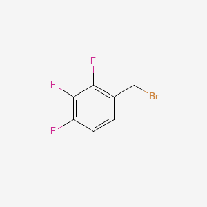 1-(Bromomethyl)-2,3,4-trifluorobenzene chemical structure (CAS 157911-55-2)