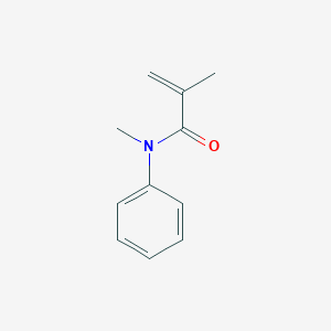 N-Methyl-N-phenylmethacrylamide chemical structure (CAS 15796-89-1)