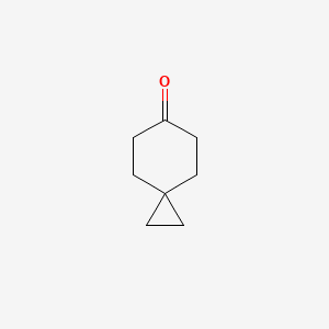 Spiro[2.5]octan-6-one chemical structure (CAS 15811-21-9)