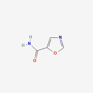 Oxazole-5-carboxamide chemical structure (CAS 158178-93-9)