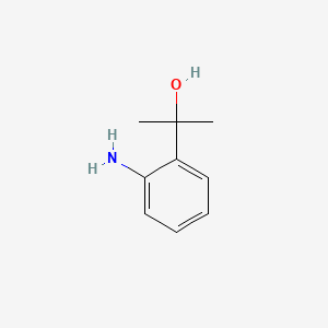 2-(2-Aminophenyl)propan-2-ol chemical structure (CAS 15833-00-8)