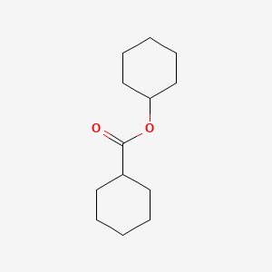 Cyclohexyl cyclohexanecarboxylate chemical structure (CAS 15840-96-7)