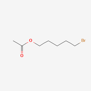 5-Bromopentyl acetate chemical structure (CAS 15848-22-3)