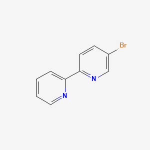 5-Bromo-2,2'-bipyridine chemical structure (CAS 15862-19-8)