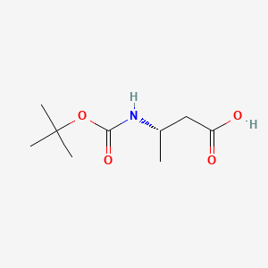 Boc-β-HoAla-OH chemical structure (CAS 158851-30-0)