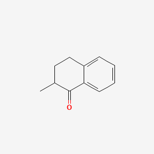 2-Methyl-3,4-dihydronaphthalen-1(2H)-one chemical structure (CAS 1590-08-5)