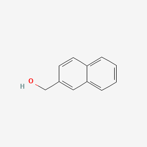 2-Naphthalenemethanol chemical structure (CAS 1592-38-7)