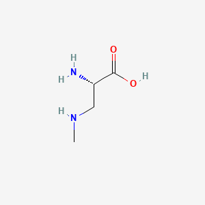(S)-2-Amino-3-(methylamino)propanoic acid chemical structure (CAS 15920-93-1)
